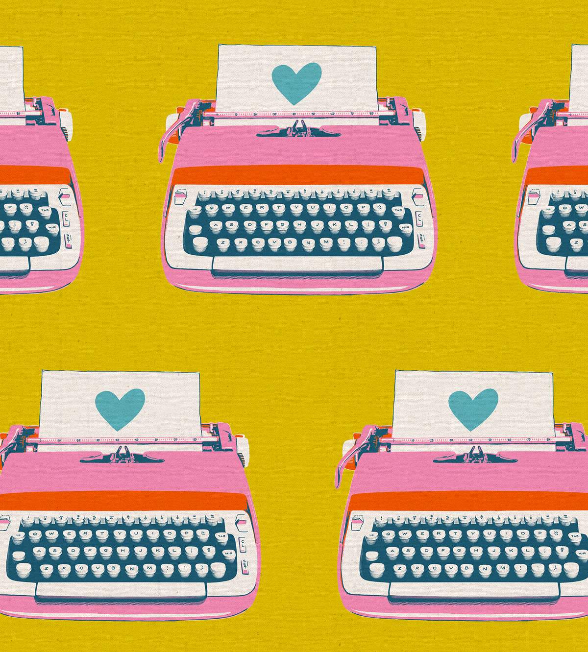 Best Day Ever Canvas Typewriters By Melody Miller Of Ruby Star Society For Moda Golden