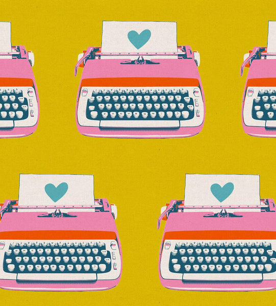 Best Day Ever Canvas Typewriters By Melody Miller Of Ruby Star Society For Moda Golden