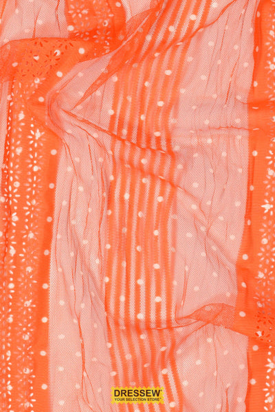 Betty Boop Mesh Orange / White