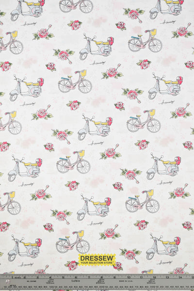 Bikes & Scooters Ivory / Rose