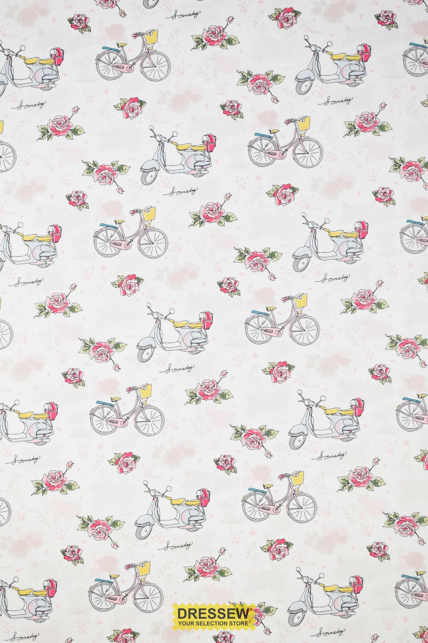 Bikes & Scooters Ivory / Rose