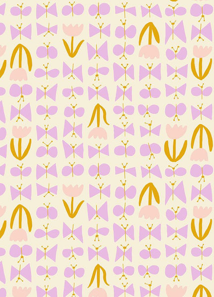 Bird Is The Word Butterflies By Kim Kight Of Ruby Star Society For Moda Natural