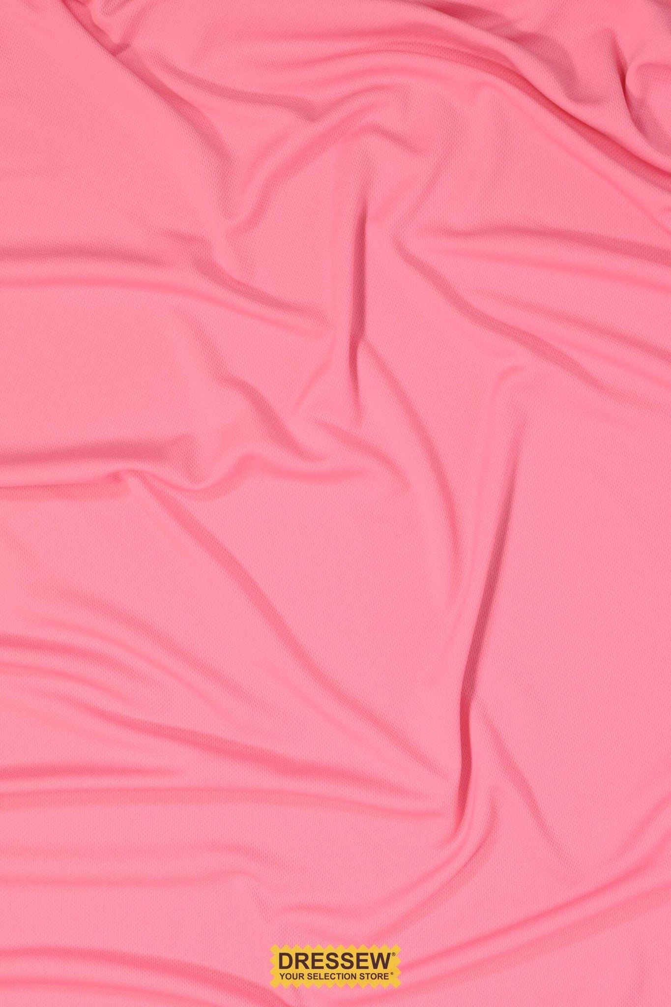 Bird's Eye Knit Peony Pink