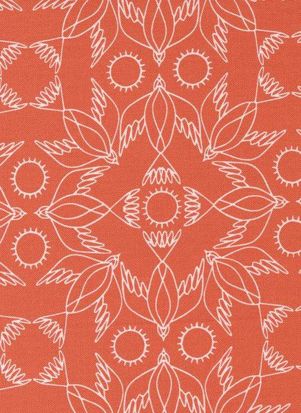 Birdsong Kaleidoscope By Gingiber For Moda Cardinal
