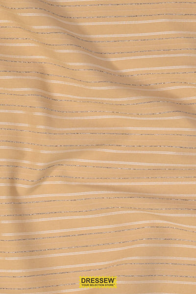 Bistro Stripe Shirting Natural