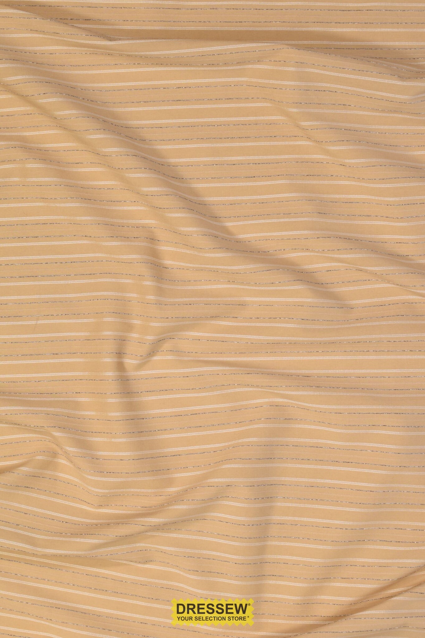 Bistro Stripe Shirting Natural