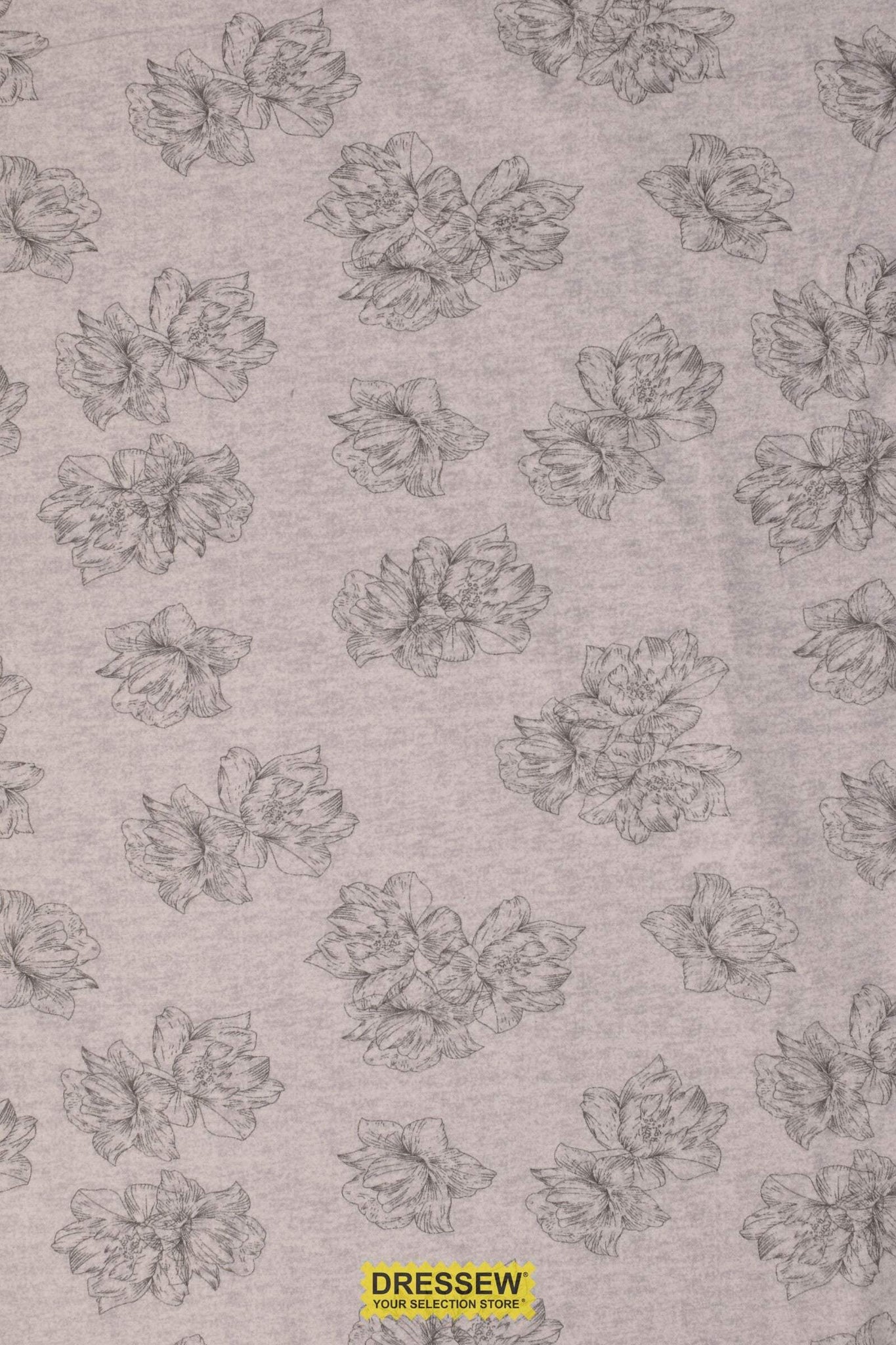 Blossom Flannelette Fog / Grey