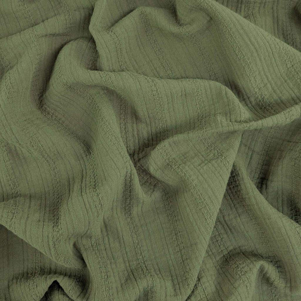 Boho Woven Stripe Cotton Sage