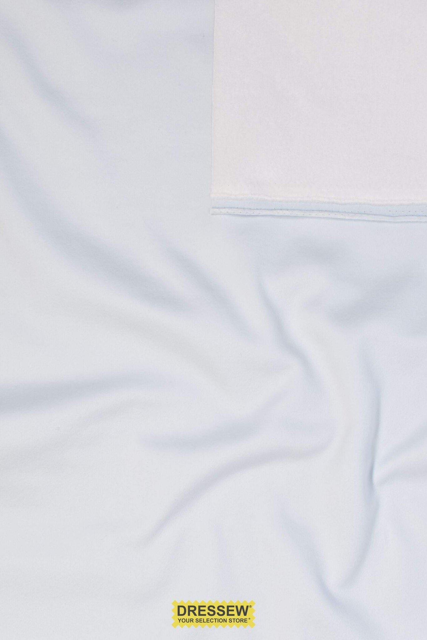 Bonded Sueded Micro Fleece Light Blue / White