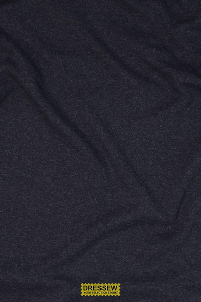 Bonded Wool Blend Knit Navy