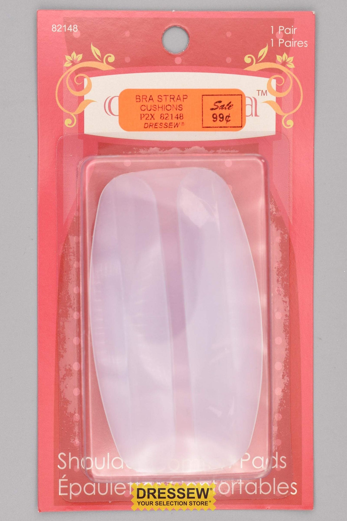 Bra Strap Cushions Clear