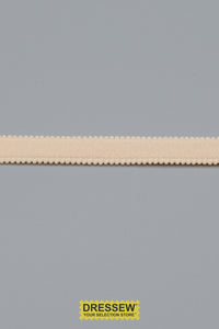 Bra Strap Elastic 12mm (1/2") Beige