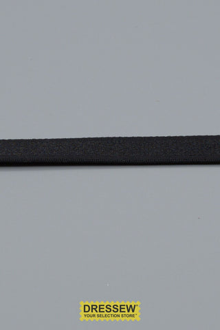 Bra Strap Elastic 12mm (1/2") Black