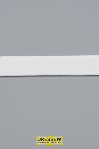 Bra Strap Elastic 20mm White