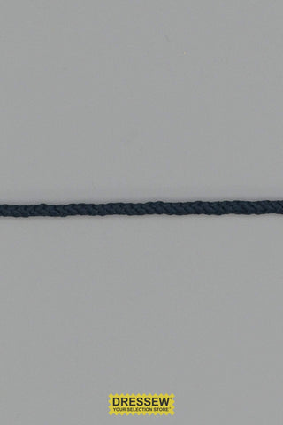 Braided Cord 3mm (1/8") Navy