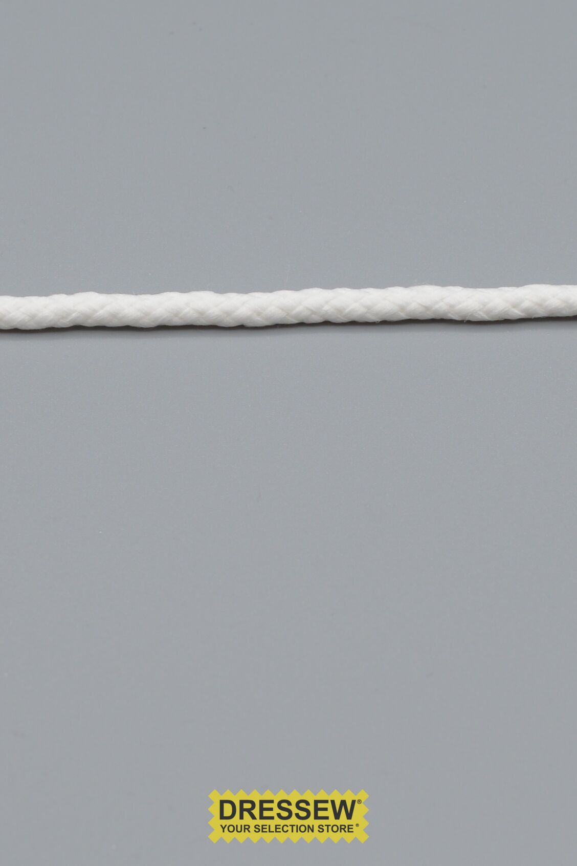 Braided Cord 4mm White