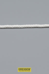 Braided Cord 4mm White