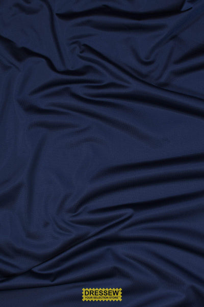 Brushed Back Sports Satin Navy