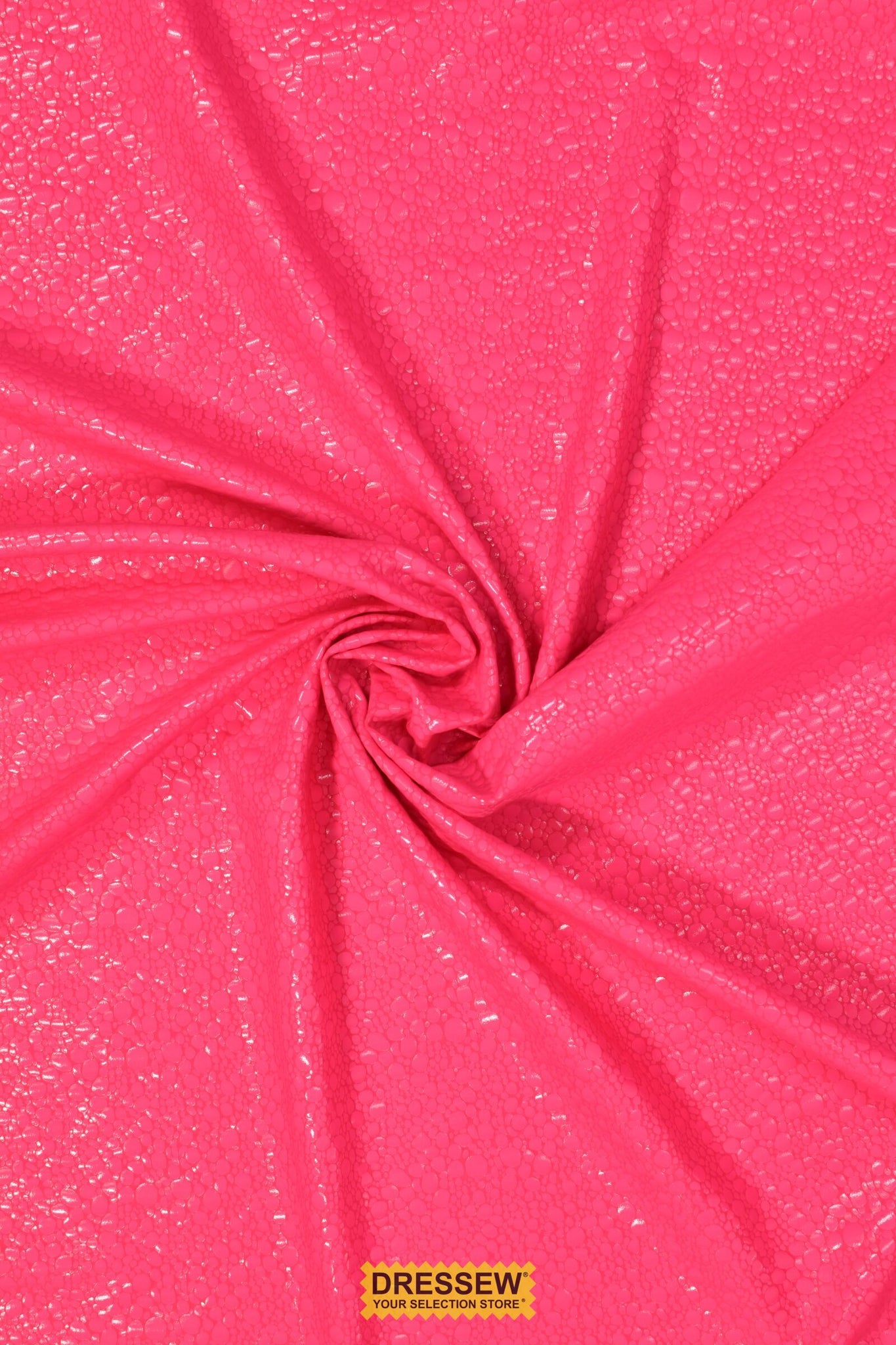 Bubbly Lycra Fluorescent Pink