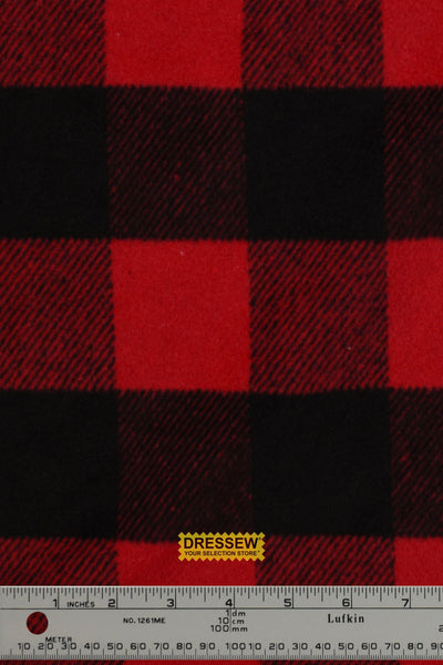 Buffalo Check Coating Red / Black