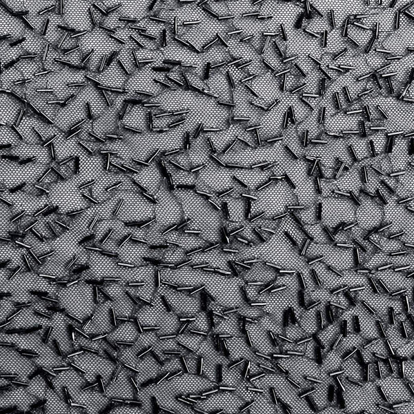 Bugle Bead Mesh Black