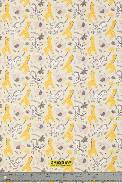 Bungle In The Jungle Flannel Cream