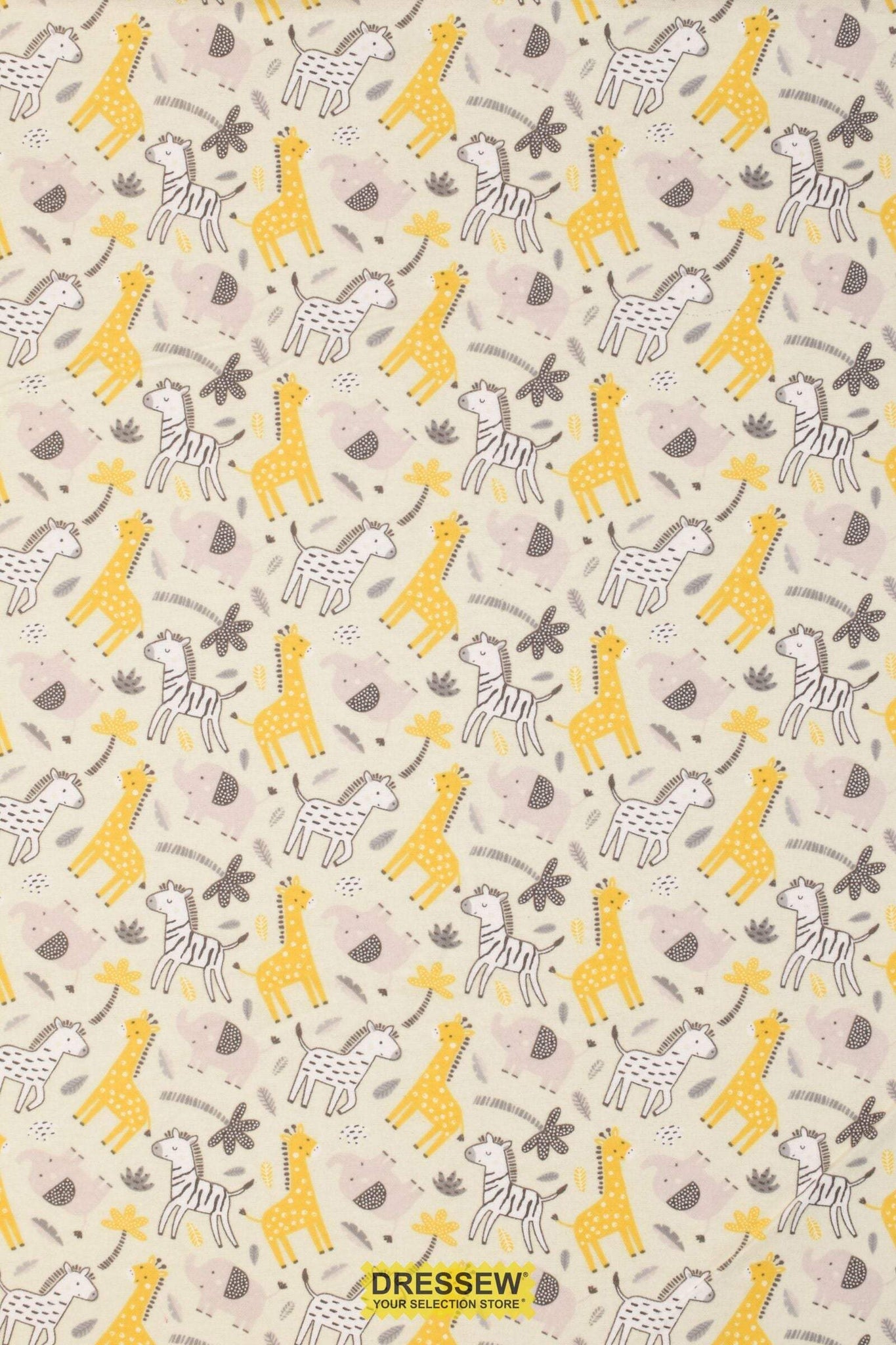 Bungle In The Jungle Flannel Cream