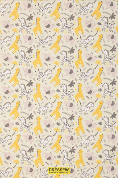 Bungle In The Jungle Flannel Cream