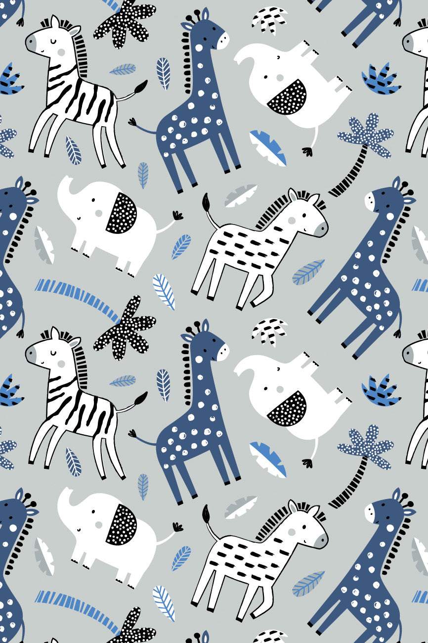 Bungle In The Jungle Flannel Grey