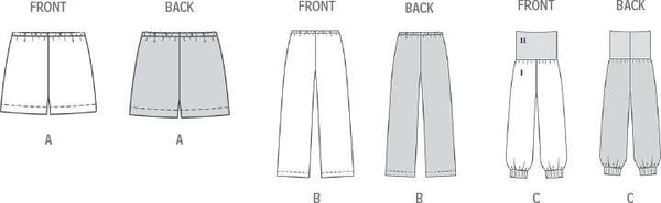 Burda - 5591 Ladies Pants & Shorts