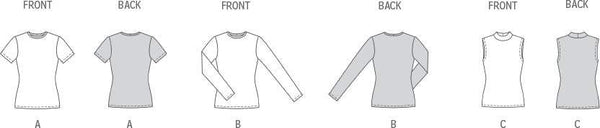 Burda - 5594 Ladies Tops
