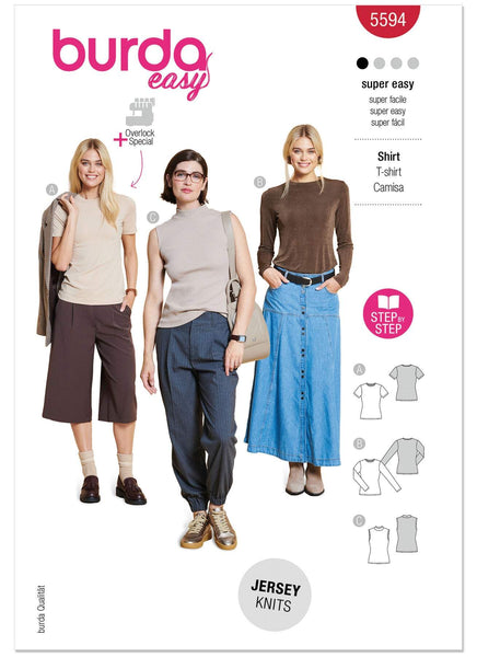 Burda - 5594 Ladies Tops
