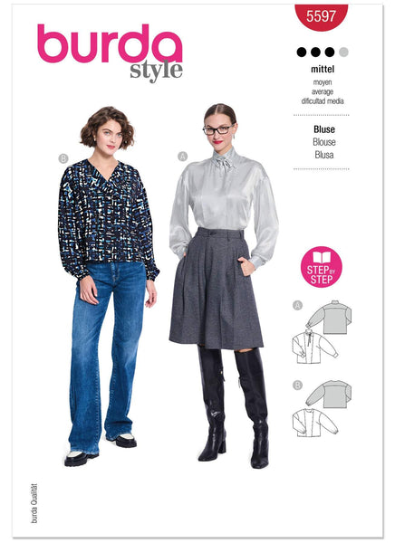Burda - 5597 Ladies Blouse
