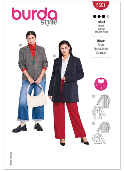 Burda - 5601 Ladies Jackets