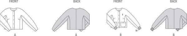 Burda - 5607 Ladies Jacket
