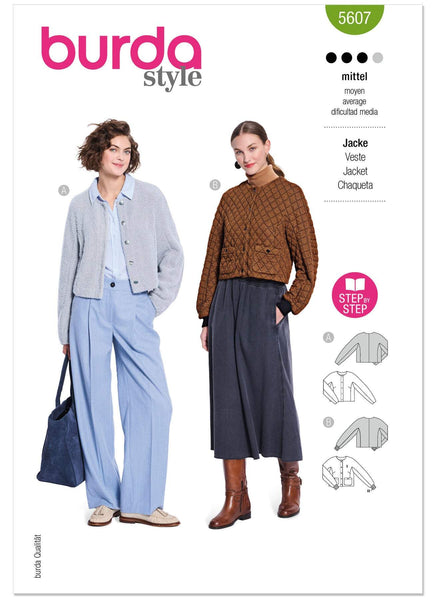 Burda - 5607 Ladies Jacket