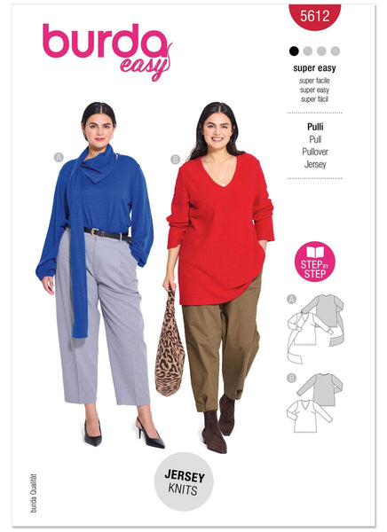 Burda - 5612 Ladies Sweater