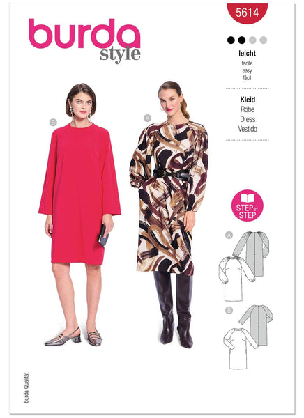 Burda - 5614 Ladies Dresses