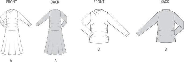 Burda - 5616 Ladies Dress & Top