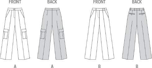 Burda - 5621 Ladies Pants