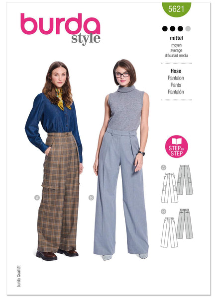 Burda - 5621 Ladies Pants
