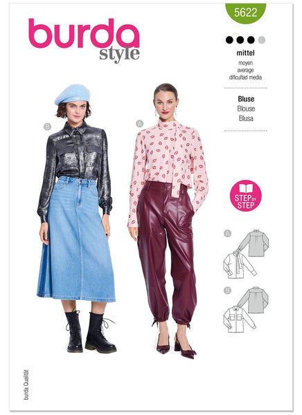 Burda - 5622 Ladies Blouse