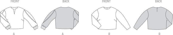 Burda - 5623 Ladies Tops