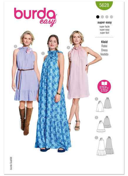 Burda - 5628 Ladies Dresses