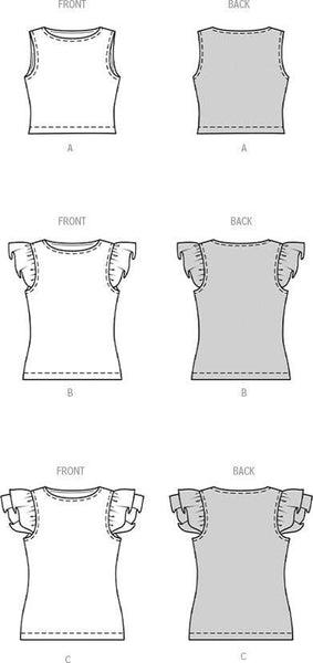 Burda - 5629 Ladies Tops