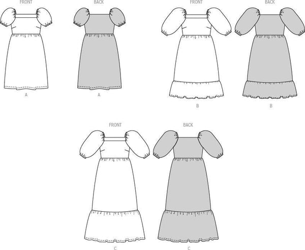 Burda - 5630 Ladies Dresses