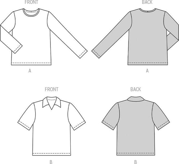 Burda - 5641 Men's T-shirts
