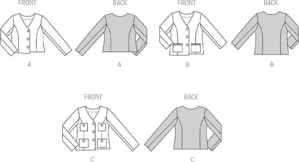 Burda - 5649 Ladies Jackets