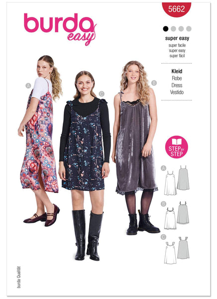 Burda - 5662 Ladies Dress
