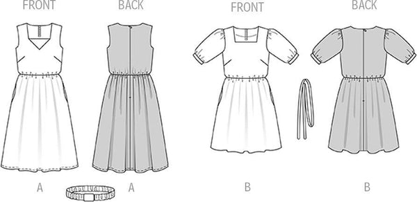 Burda - 5668 Ladies Dresses